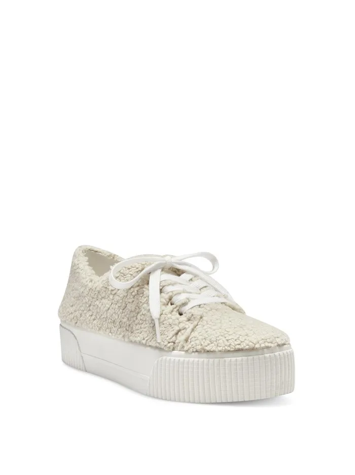 Women Sneakers Jessica Simpson Edda Sneaker In Natural Natural Sherpa