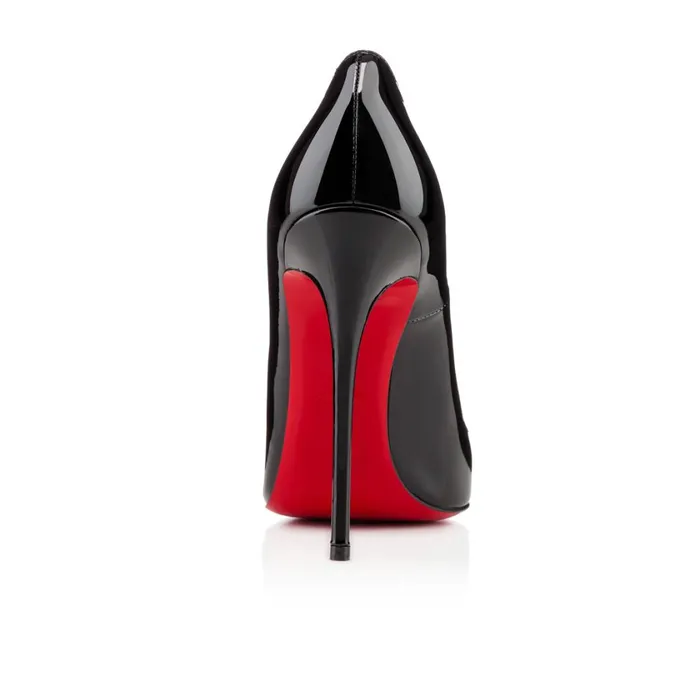 Women So Kate 120 Mm Pumps 8211 Patent Calf Leather 8211 Black Black Christian Louboutin Pumps
