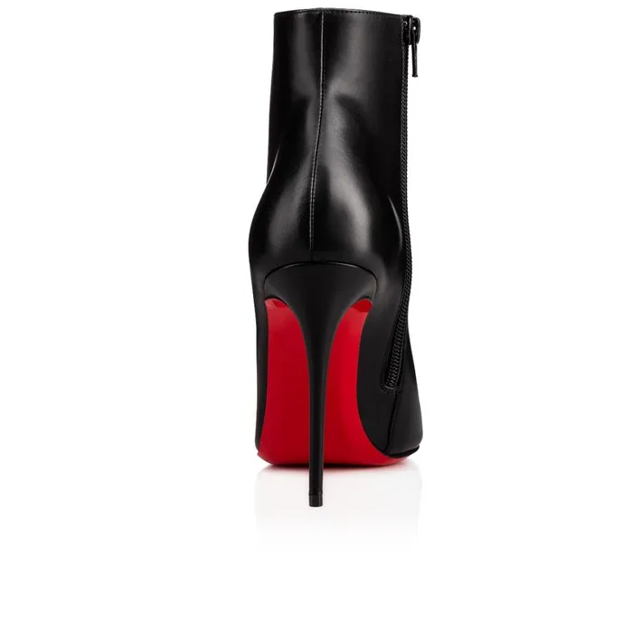 Women So Kate Booty 100 Mm Low Boots 8211 Calf Leather 8211 Black Black Christian Louboutin Ankle Boots