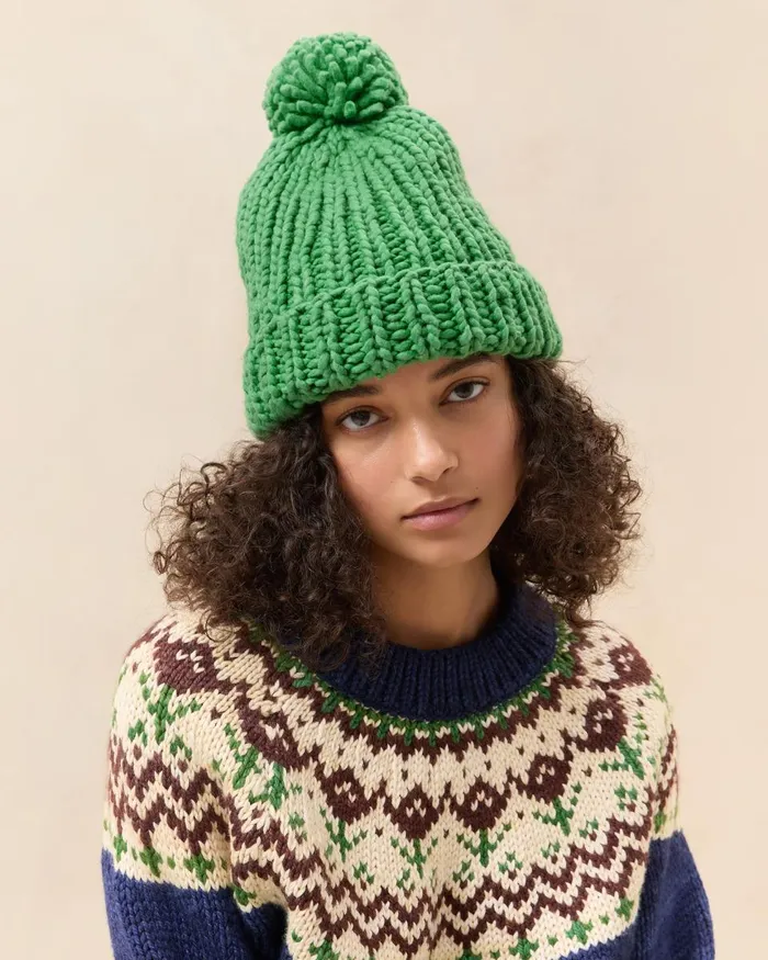 Women Soft Accessories Loeffler Randall Ava Fern Knit Pompom Hat L Soft Accessories L Accessories Women Soft Accessories Loeffler Randall Ava Fern Knit Pompom Hat L Soft Accessories L Accessories