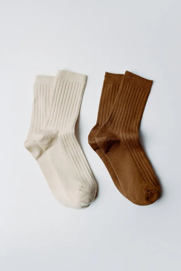 Women Soft Accessories Loeffler Randall Le Bon Shoppe Dark Tan Trouser Sock Women Soft Accessories Loeffler Randall Le Bon Shoppe Dark Tan Trouser Sock