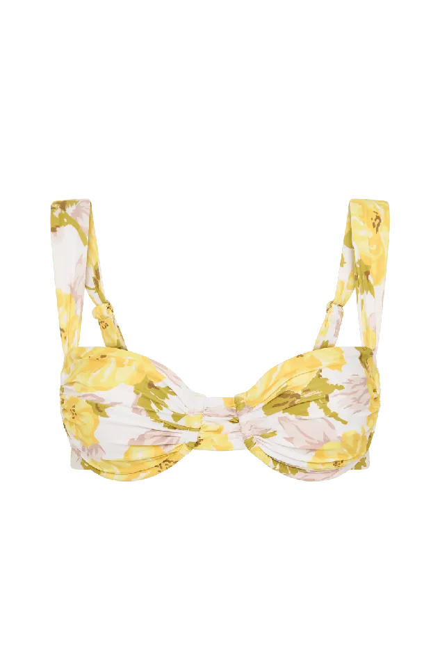 Women Sol Bikini Top Isadora Floral Faithfull The Brand Swim Women Sol Bikini Top Isadora Floral Faithfull The Brand Swim