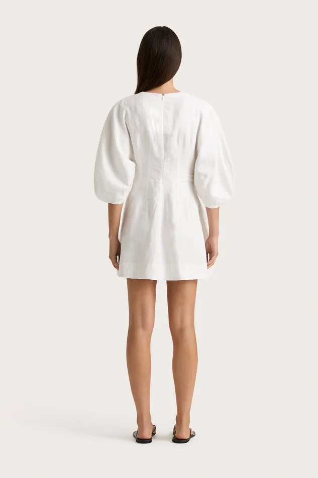 Women Soleil Mini Dress White Faithfull The Brand Dresses Women Soleil Mini Dress White Faithfull The Brand Dresses