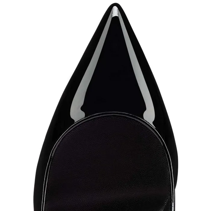 Women Sporty Kate 85 Mm Pumps 8211 Patent Calf 8211 Black Black Christian Louboutin Pumps
