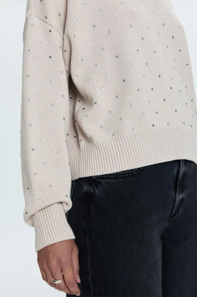 Women Steph Sweater 8211 Crystal Mink Pistola Denim Sweaters and Knits