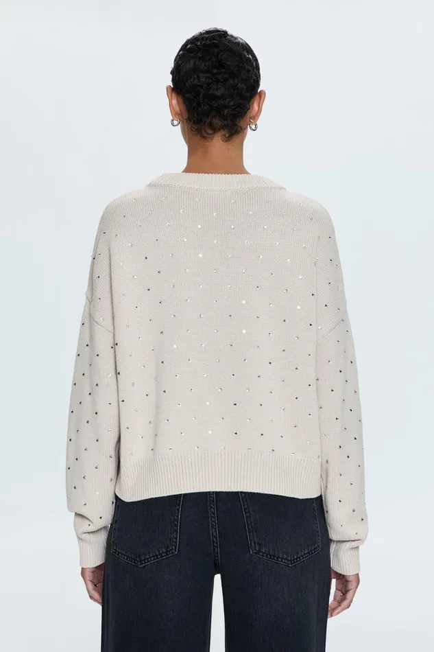 Women Steph Sweater 8211 Crystal Mink Pistola Denim Sweaters and Knits
