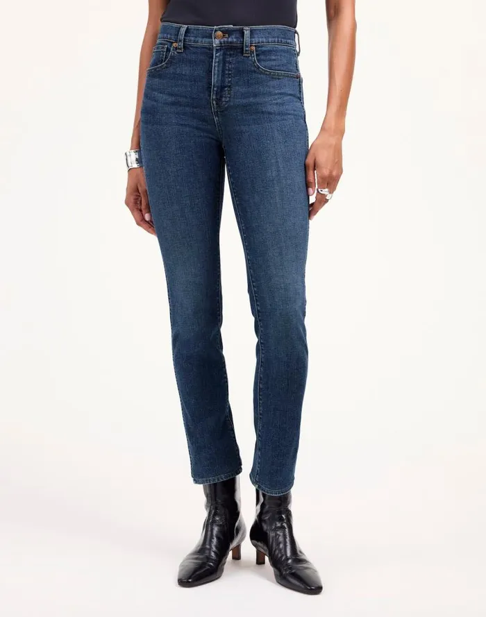 Women Stovepipe Jeans Deming Wash Madewell Jeans