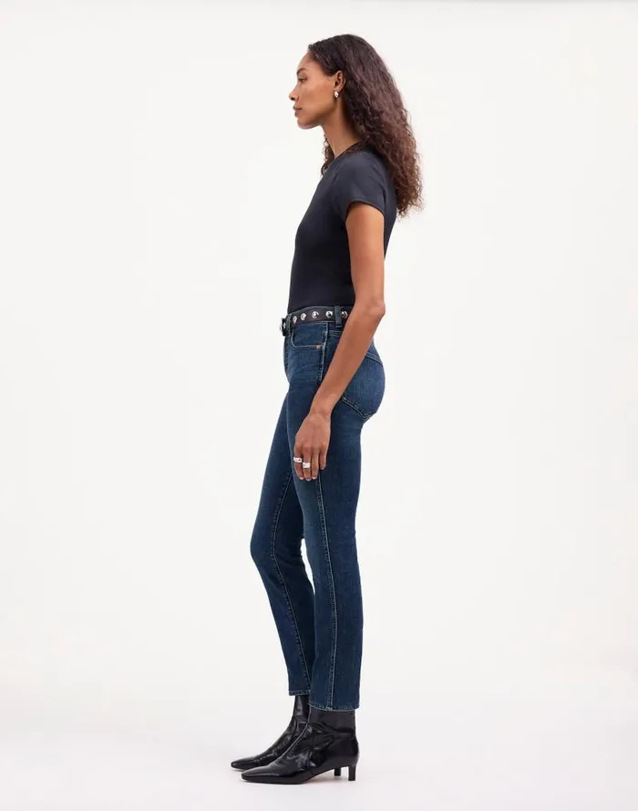 Women Stovepipe Jeans Deming Wash Madewell Jeans