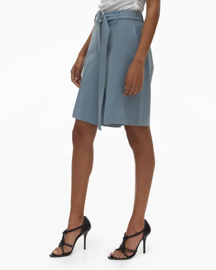 Women Suit Short Space Grey Helmut Lang Shorts