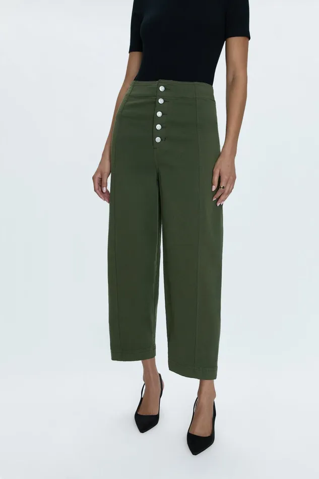 Women Suki Barrel Leg Trouser 8211 Admiral Pistola Denim Pants
