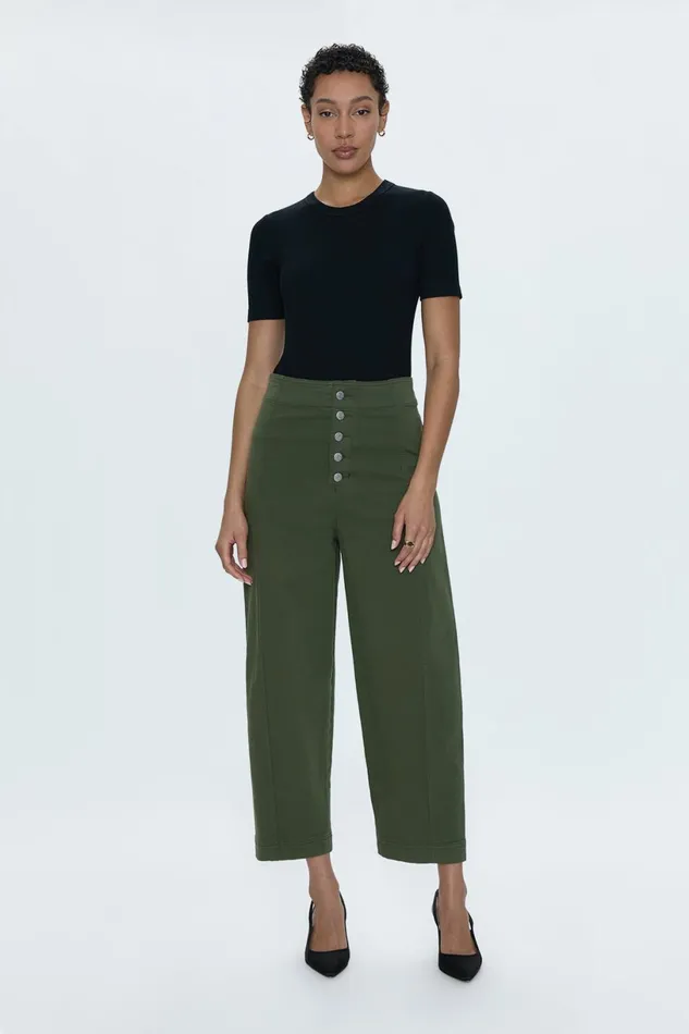 Women Suki Barrel Leg Trouser 8211 Admiral Pistola Denim Pants
