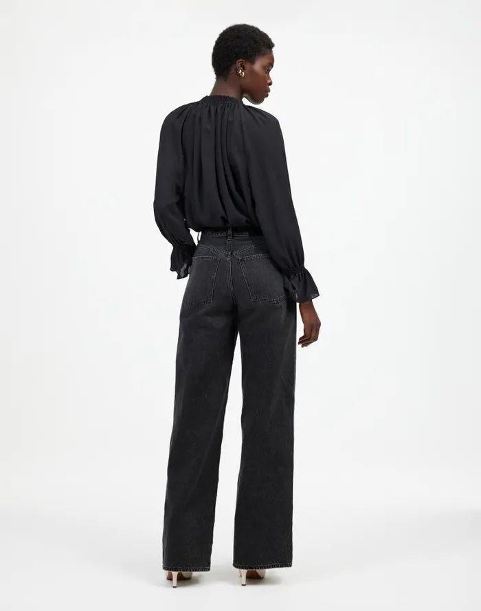 Women SuperwideLeg Jeans Kingswood Wash Madewell Jeans