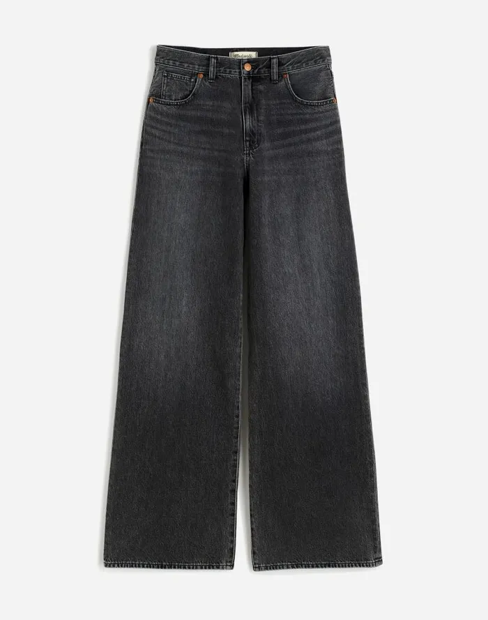 Women SuperwideLeg Jeans Kingswood Wash Madewell Jeans