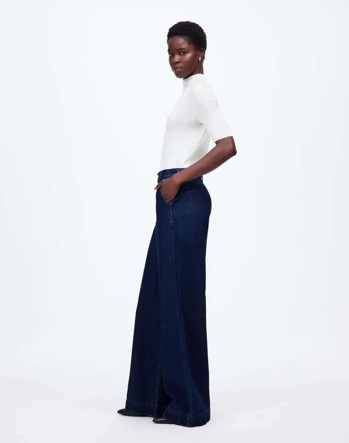 Women SuperwideLeg Trouser Jeans Landrum Wash Madewell Jeans