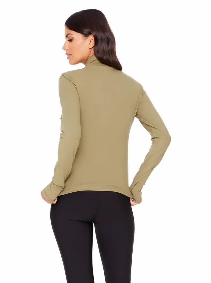 Women Sweaters Jessica Simpson Contour Jacket Deep Lichen Green Deep Lichen Green