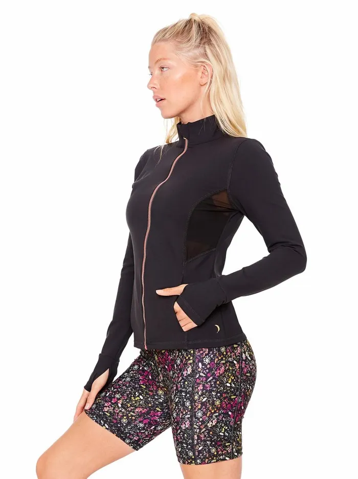 Women Sweaters Jessica Simpson Contour Jacket In Meteorite Meteorite