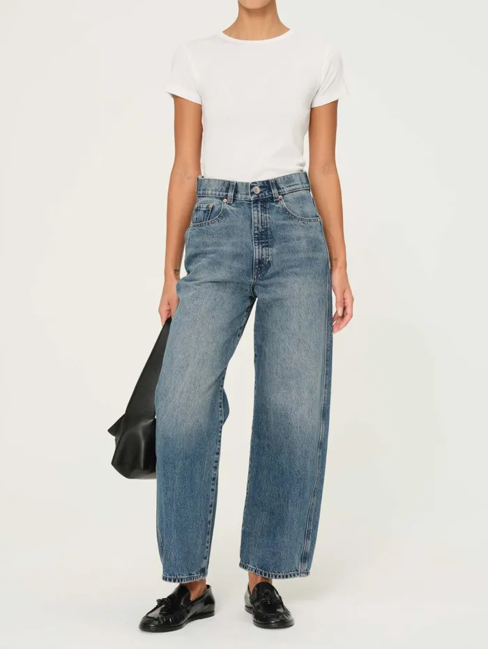 Women Taylor Barrel Ultra High Rise 27034 Jeans DL1961 Wide
