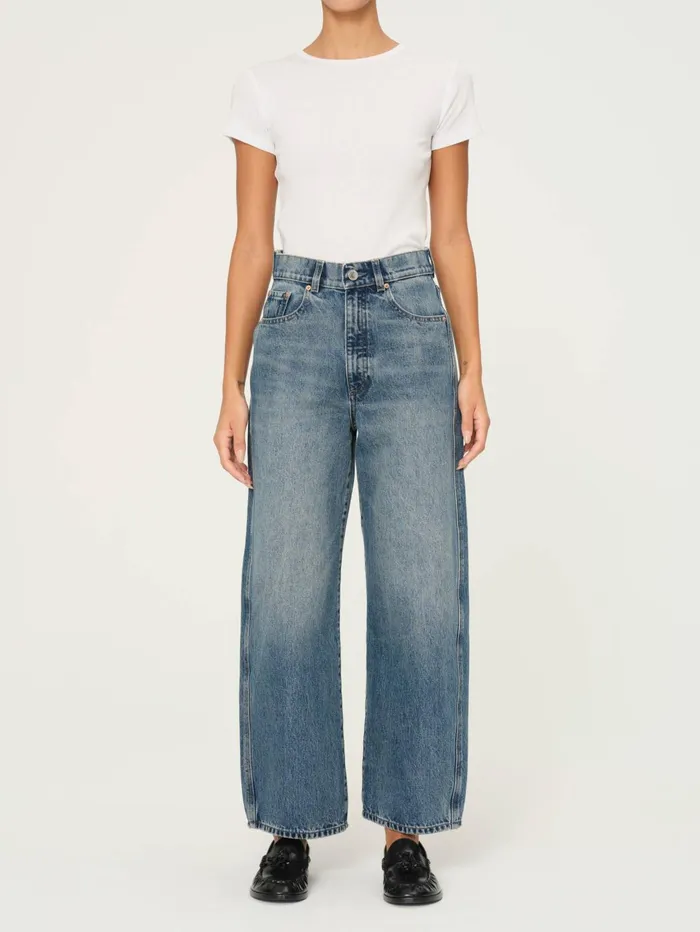 Women Taylor Barrel Ultra High Rise 27034 Jeans DL1961 Wide