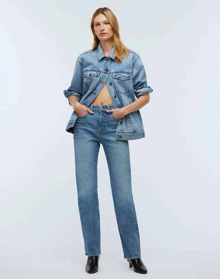 Women The 03990s Straight Jean Rondell Wash Madewell Jeans