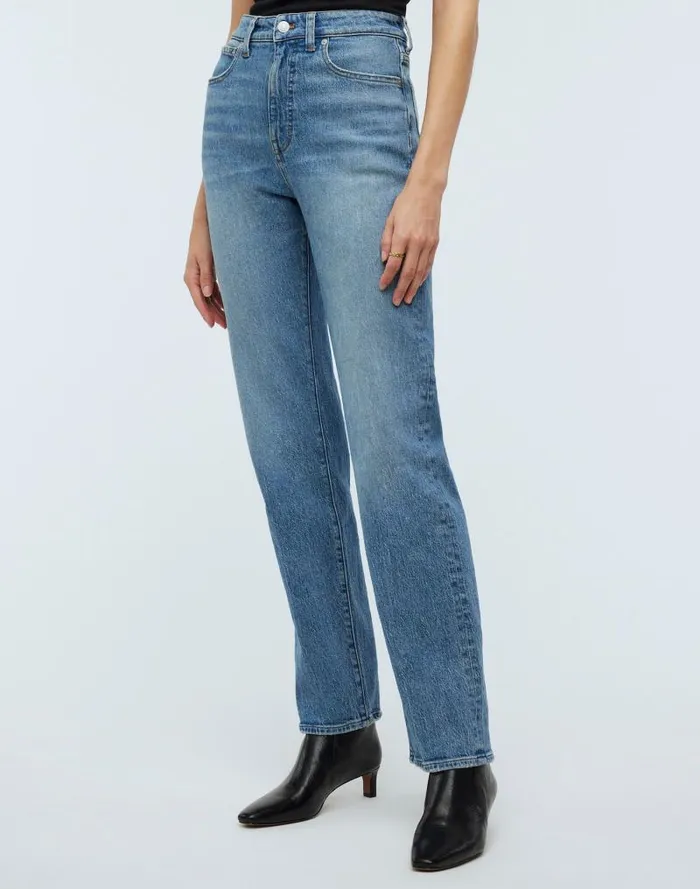 Women The 03990s Straight Jean Rondell Wash Madewell Jeans