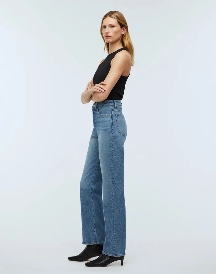 Women The 03990s Straight Jean Rondell Wash Madewell Jeans