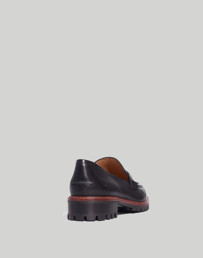 Women The Corinne Lugsole Loafer True Black Madewell Flats and Loafers