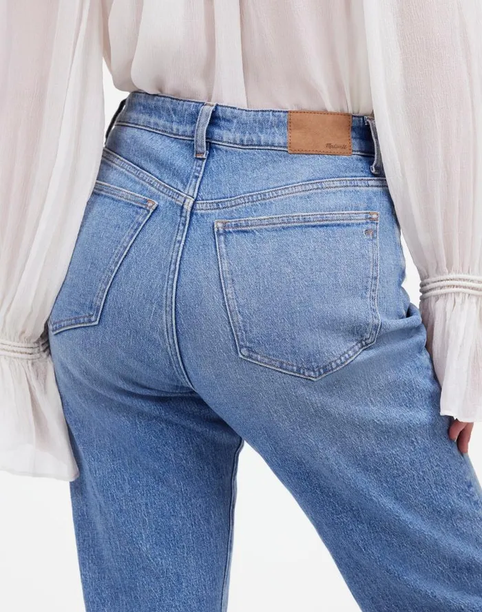 Women The Curvy 03990s Straight Jean Rondell Wash Madewell Jeans