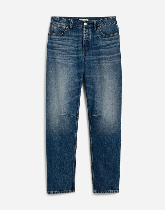 Women The Curvy Darted BarrelLeg Jean In Irmo Wash Irmo Wash Madewell Jeans