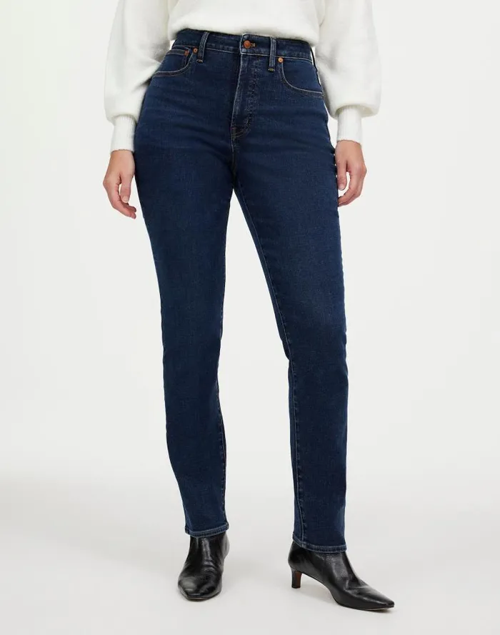 Women The Curvy Perfect Vintage Jean In Larkspur Wash Larkspur Madewell Jeans
