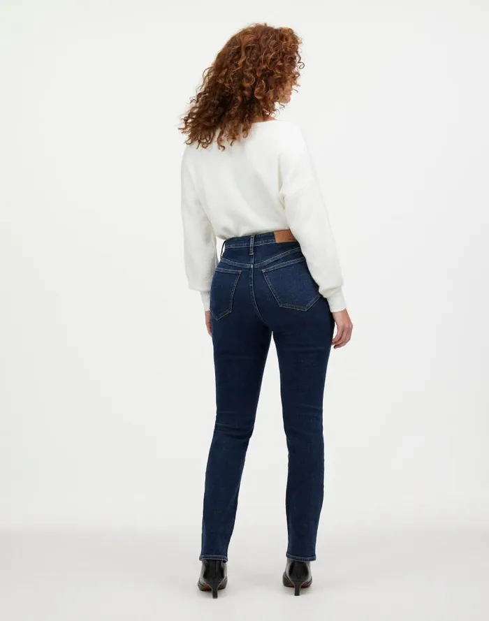 Women The Curvy Perfect Vintage Jean In Larkspur Wash Larkspur Madewell Jeans