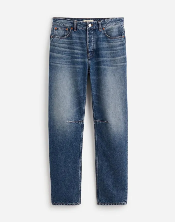 Women The Darted BarrelLeg Jean Irmo Wash Madewell Jeans