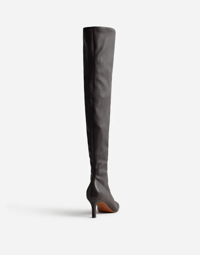 Women The Dimes OvertheKnee Boot Dark Carob Madewell Boots