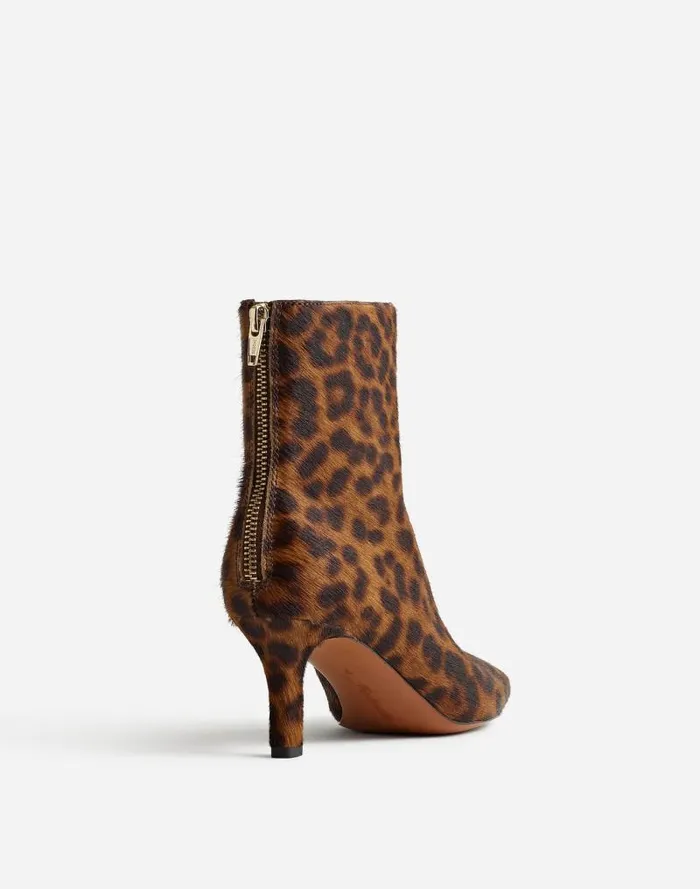 Women The Dimes StilettoHeel Ankle Boot Caramel Multi Madewell Boots