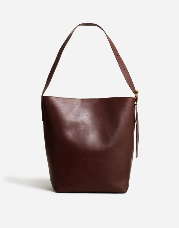 Women The Essential Bucket Tote Chocolate Raisin Madewell Bags