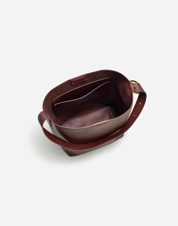 Women The Essential Bucket Tote Chocolate Raisin Madewell Bags