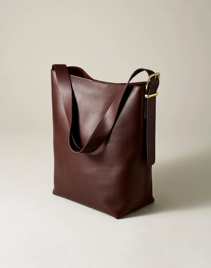 Women The Essential Bucket Tote Chocolate Raisin Madewell Bags