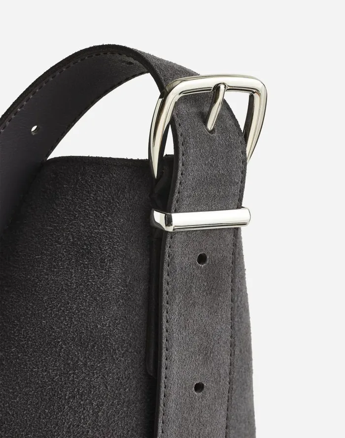 Women The Essential Bucket Tote Sleek Charcoal Madewell Bags