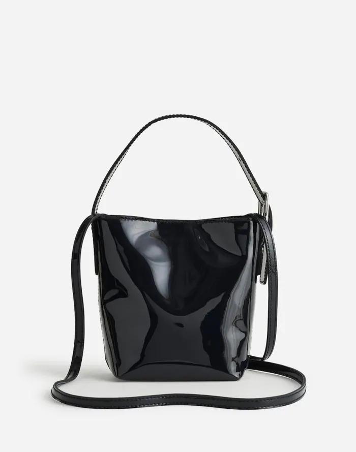Women The Essential Micro Bucket Tote Deep Indigo Madewell Bags