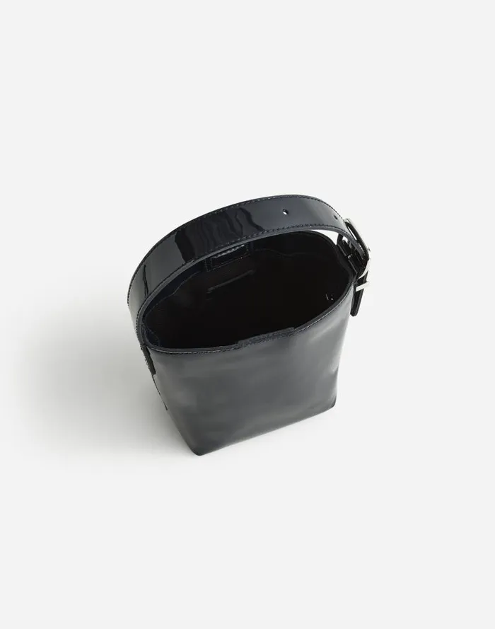 Women The Essential Micro Bucket Tote Deep Indigo Madewell Bags