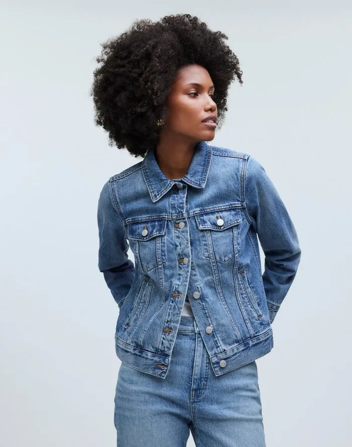 Women The Jean Jacket In Medford Wash Medford Wash Madewell Coats Jackets