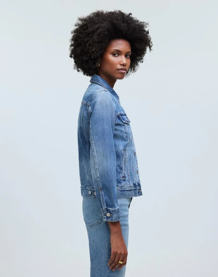 Women The Jean Jacket In Medford Wash Medford Wash Madewell Coats Jackets
