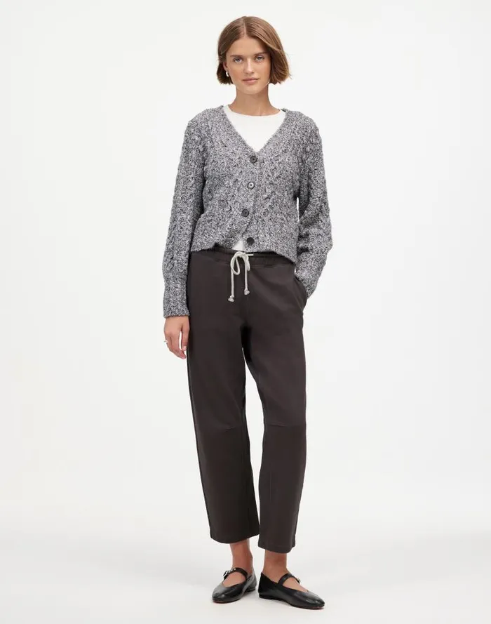 Women The McCarren Midweight Sweatpants Coal Madewell Pants
