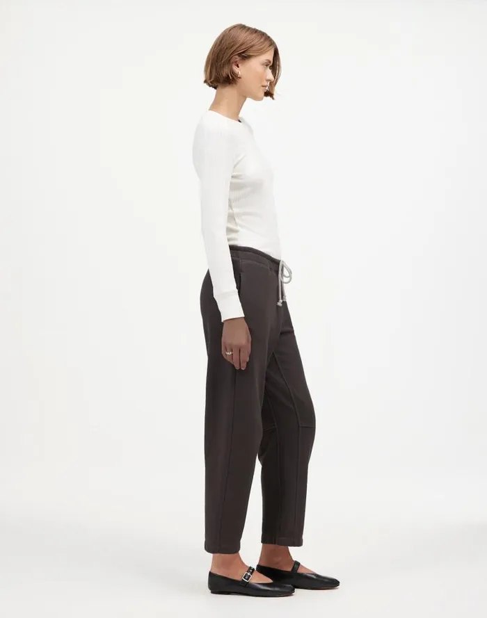 Women The McCarren Midweight Sweatpants Coal Madewell Pants
