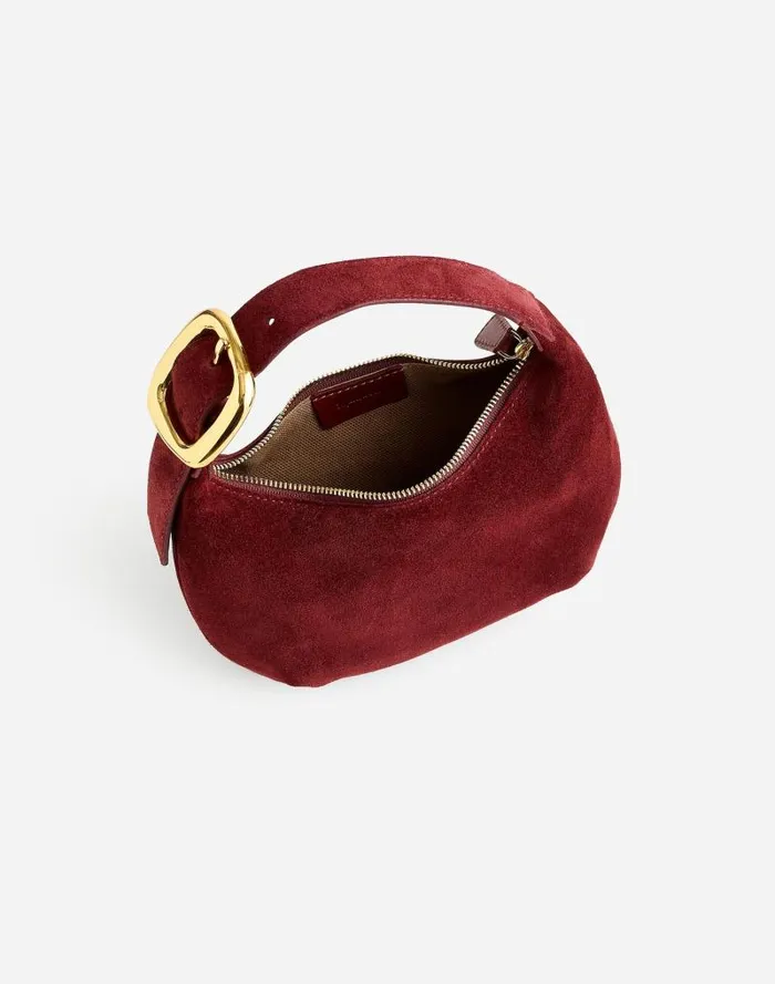 Women The Mini Bag Deep Merlot Madewell Bags