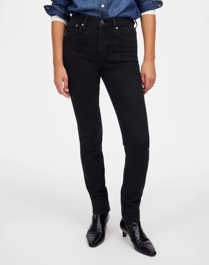 Women The Perfect Vintage Jean Black Frost Madewell Jeans