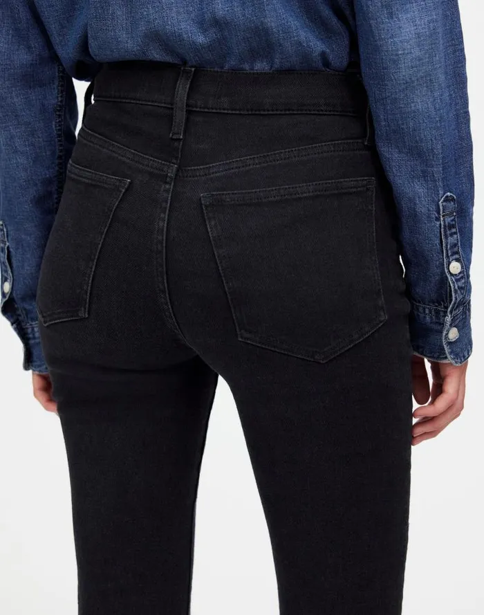 Women The Perfect Vintage Jean Black Frost Madewell Jeans