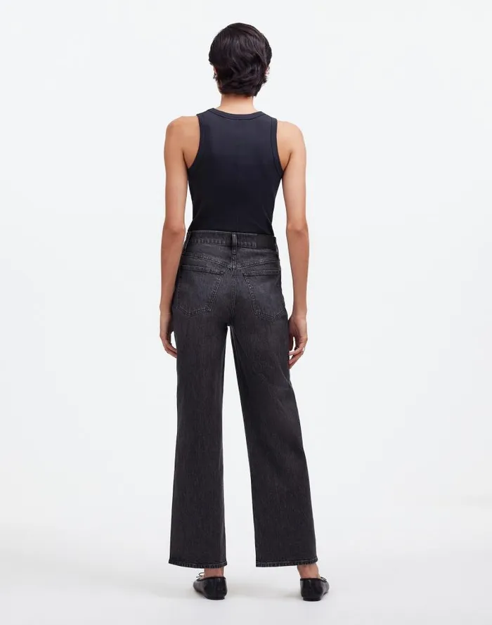 Women The Perfect Vintage WideLeg Crop Jean Robles Wash Madewell Jeans