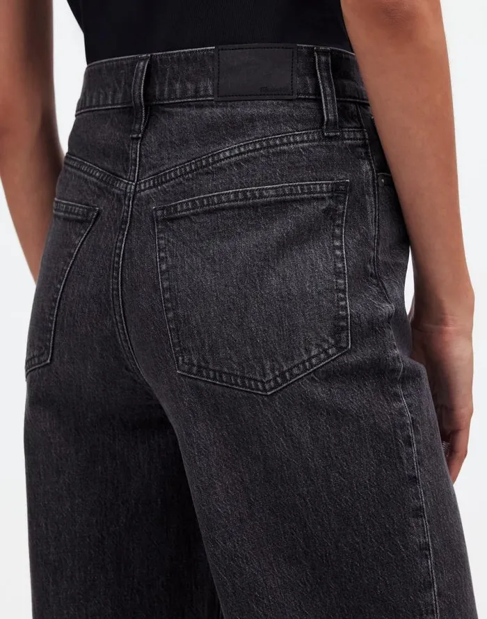 Women The Perfect Vintage WideLeg Crop Jean Robles Wash Madewell Jeans
