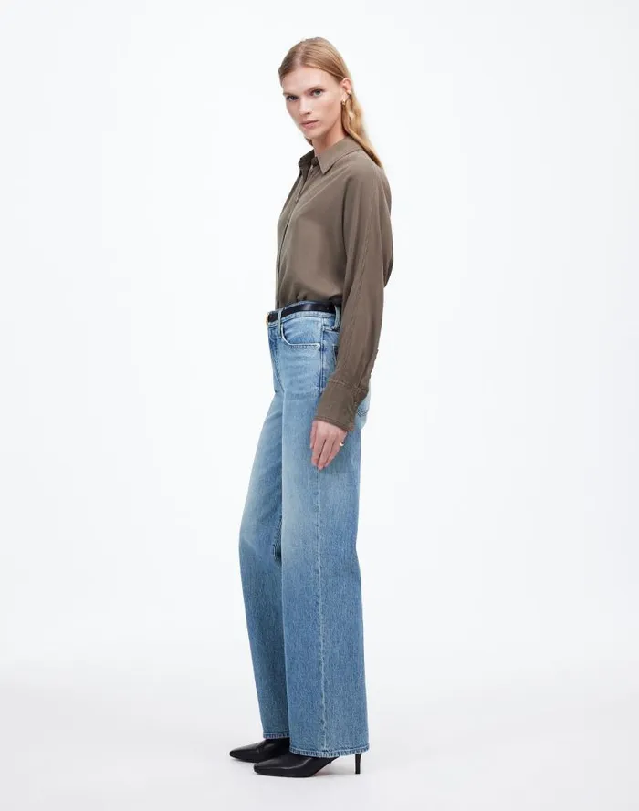 Women The Perfect Vintage WideLeg Jean Enmore Wash Madewell Jeans