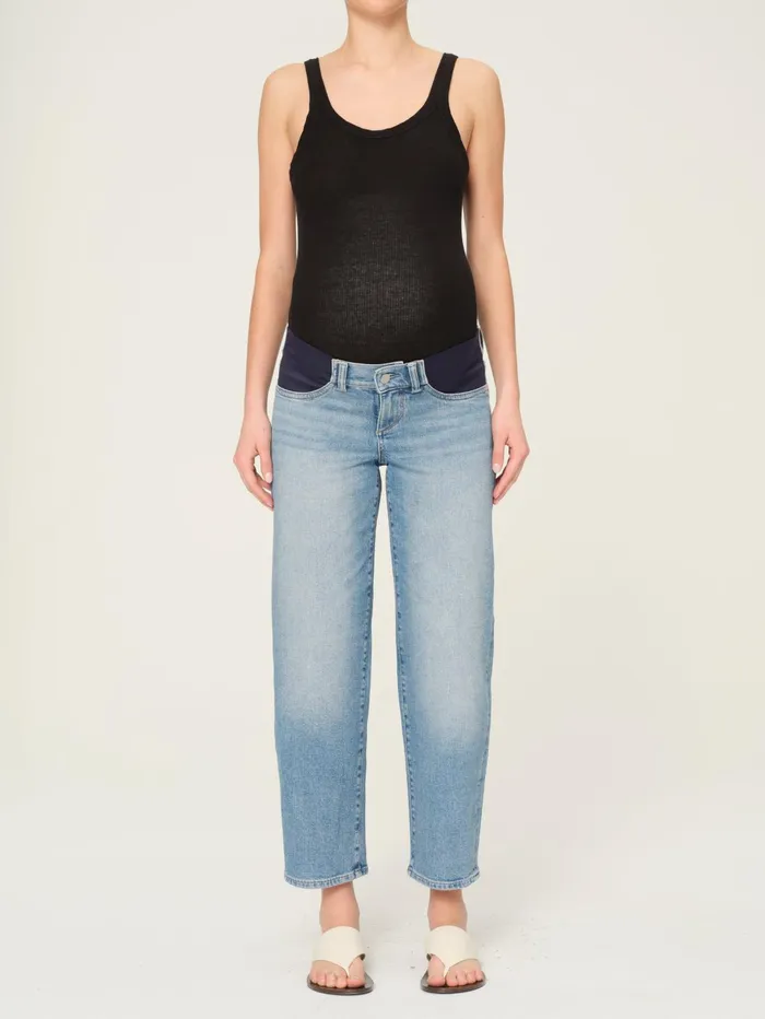 Women Thea Boyfriend Maternity Relaxed Tapered Jeans DL1961 Maternity